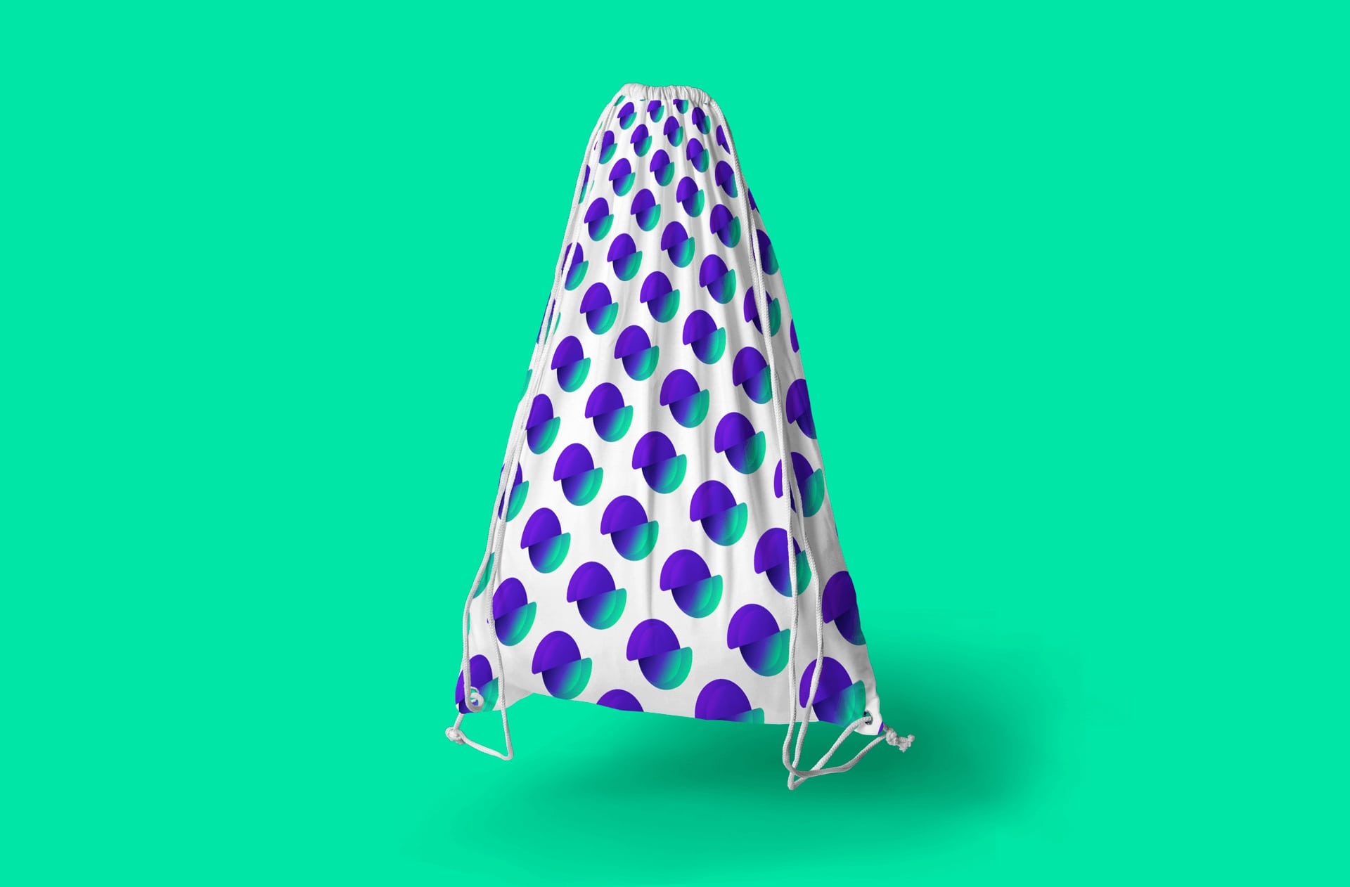 Divi Engine String Bag (Small Logos) – Bild 3